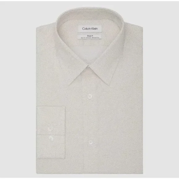 Calvin Klein | Shirts | Calvin Klein Mens Steel And Slim Fit Stretch Dress Shirt Size 6 3233 New | Poshmark Calvin Klein | Shirts | Calvin Klein Mens Steel And Slim Fit Stretch Dress Shirt Size 6 3233 New | Poshmark